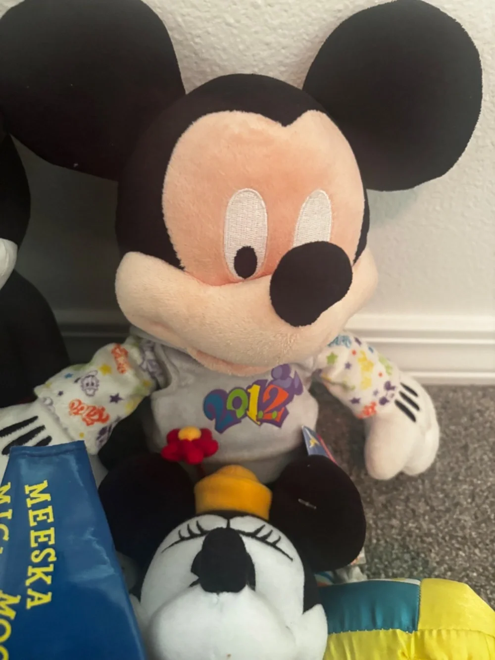 Lot of 15 Mickey Mouse Stuffed Dolls